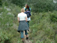 Bergtour beim Ella-Camp 2003