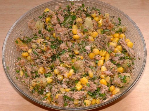 Thunfisch-Mais-Salat